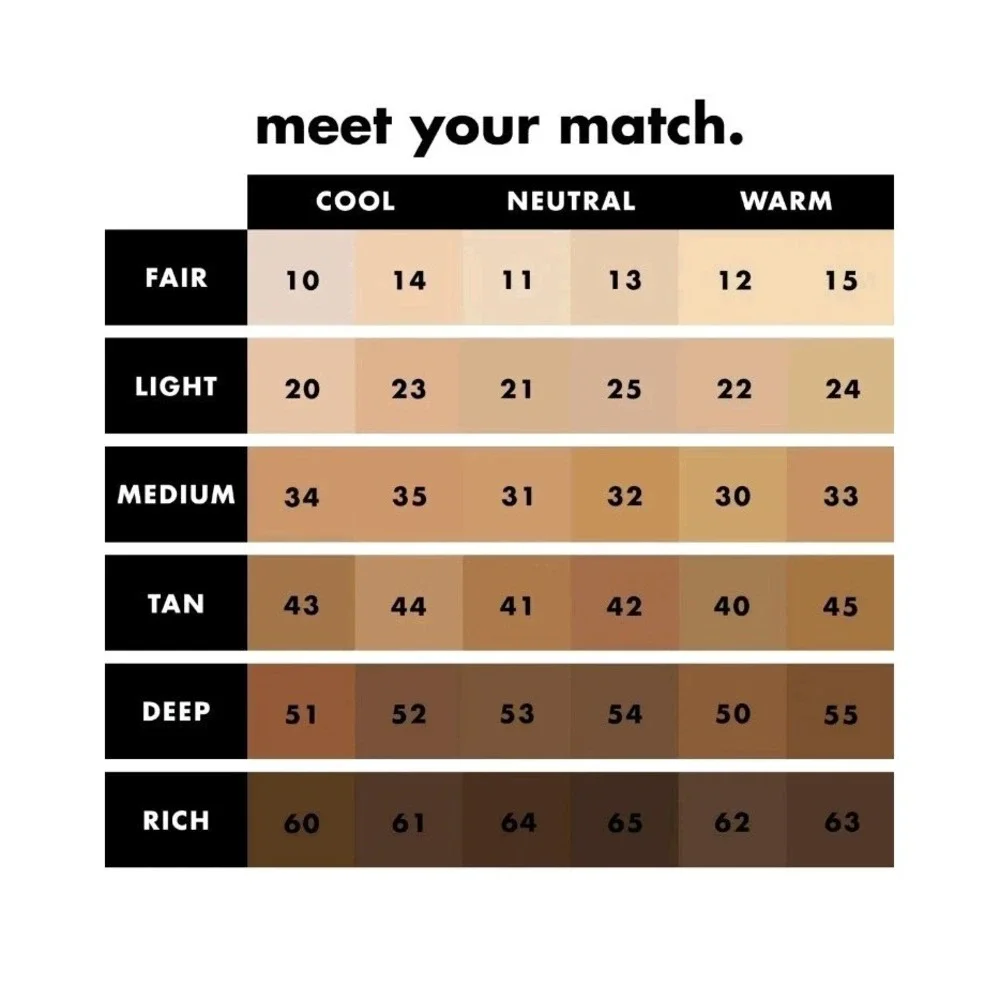 2 Pack - E.L.F. Soft Glam Foundation Medium Coverage‎ Long-Lasting, 44 Tan Cool